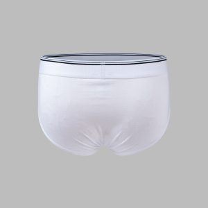 8PCS Men's Underwear Pure Cotton White Non Opening Soft And Comfortable Men's Triangle Bottom Pants